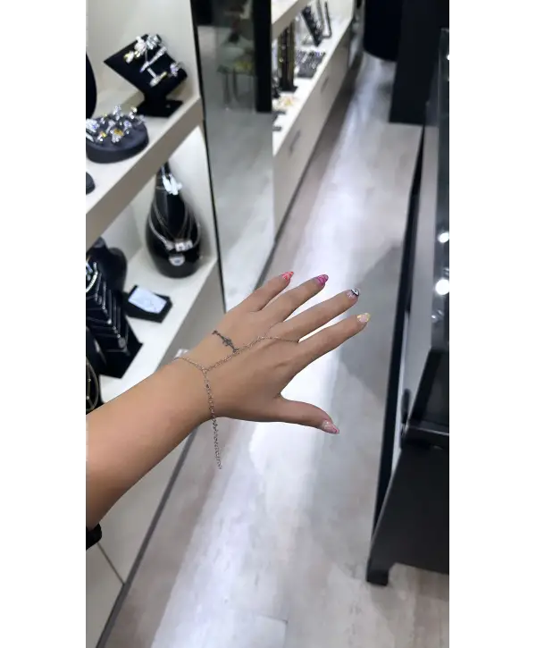 925 Ayar Gümüş Kalp Model Şahmeran