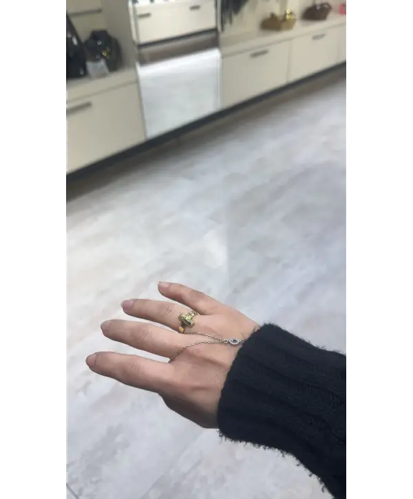 925 Ayar Gümüş  Marka Gold Yüzük