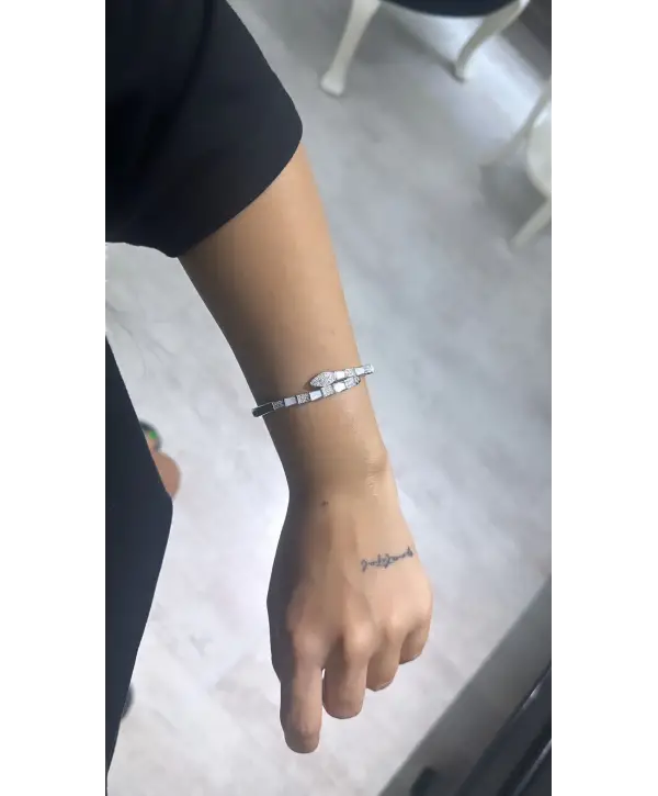 925 Ayar Gümüş Bvl İthal Vip Bileklik