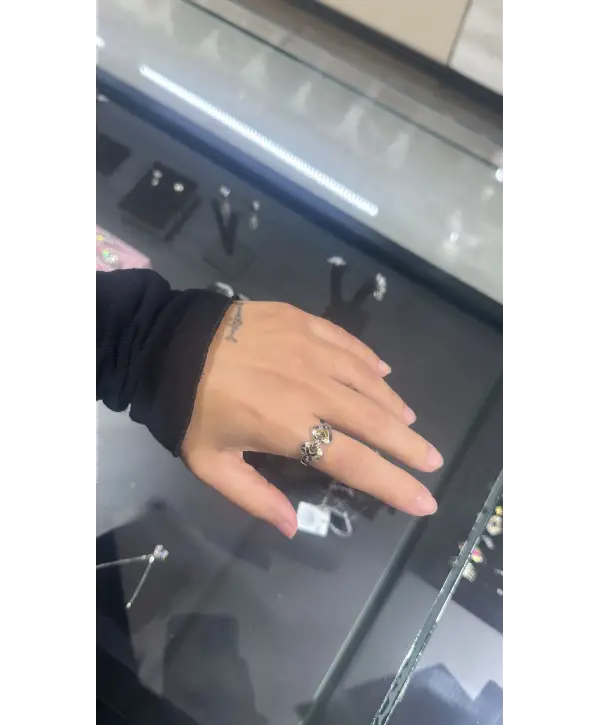 925 Ayar Gümüş Leopar Model Yüzük