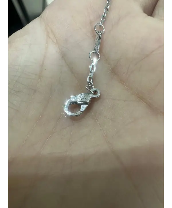 925 Ayar Gümüş Marka Tek Taşlı  İthal Bileklik