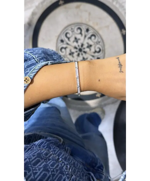 925 Ayar Gümüş Marka İthal Silver Bileklik