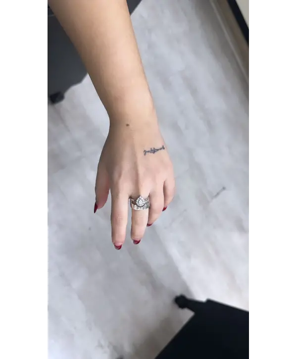 925 Ayar Gümüş Orjınal Marka Damla Model İkili Yüzük