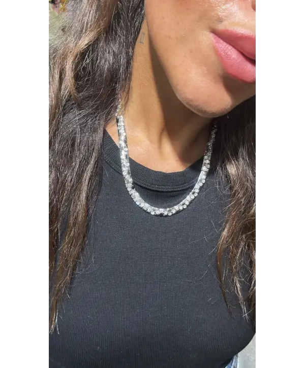 925 Ayar Gümüş Orjinal Marka Yassı Model Kolye