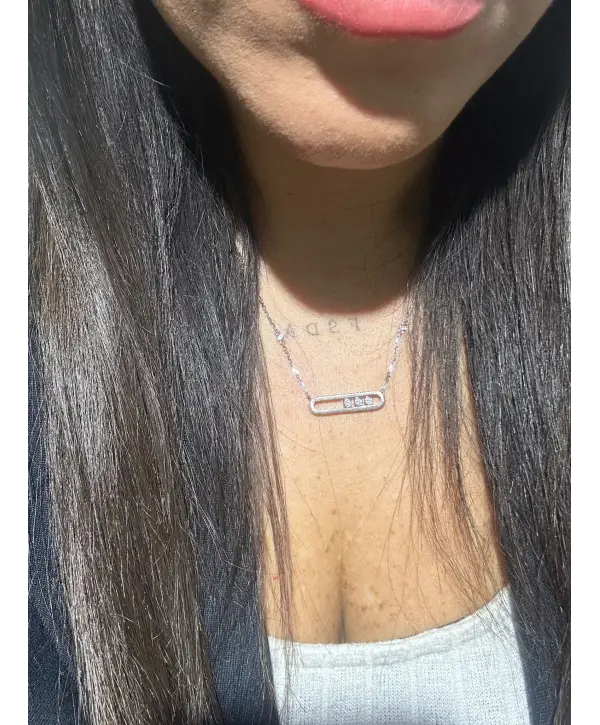 925 Ayar Gümüş Orjinal İthal Marka Silver Kolye