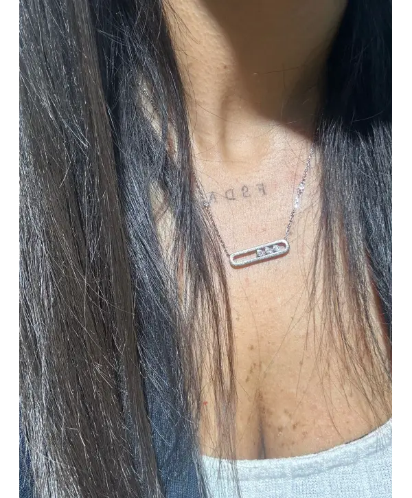 925 Ayar Gümüş Orjinal İthal Marka Silver Kolye