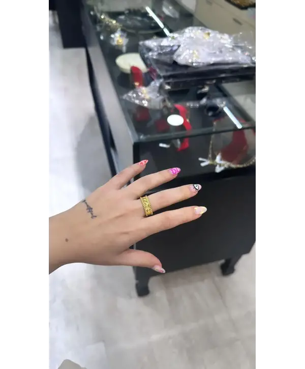 925 Ayar Gümüş Orjınal Marka Vnf Yüzük