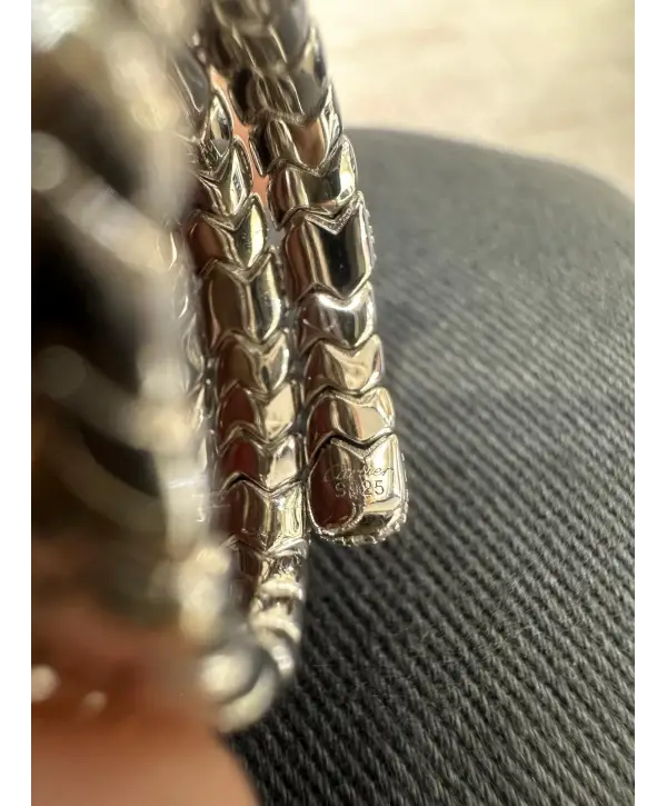 925 Ayar Gümüş Orjinal Marka Sarmal Model Yüzük