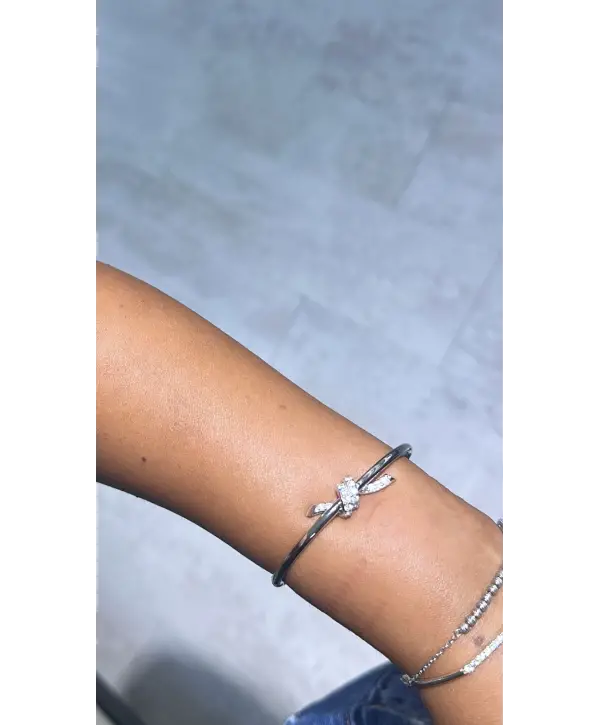 925 Ayar Gümüş Orjinal Marka Düğüm Model Kelepçe Bileklik