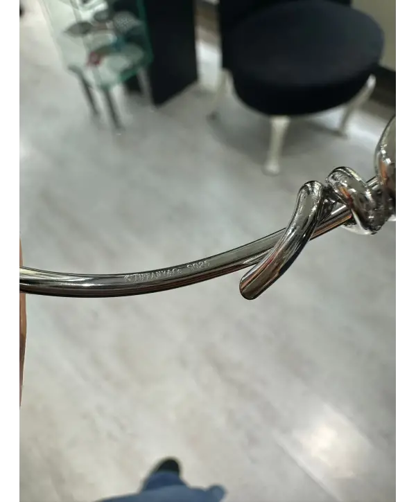 925 Ayar Gümüş Orjinal Marka Düğüm Model Kelepçe Bileklik