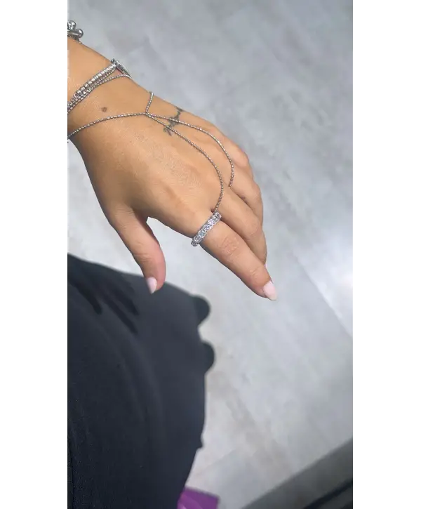 925 Ayar Gümüş Tamtur İthal Silver Yüzük