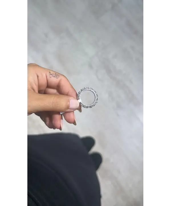 925 Ayar Gümüş Tamtur İthal Silver Yüzük