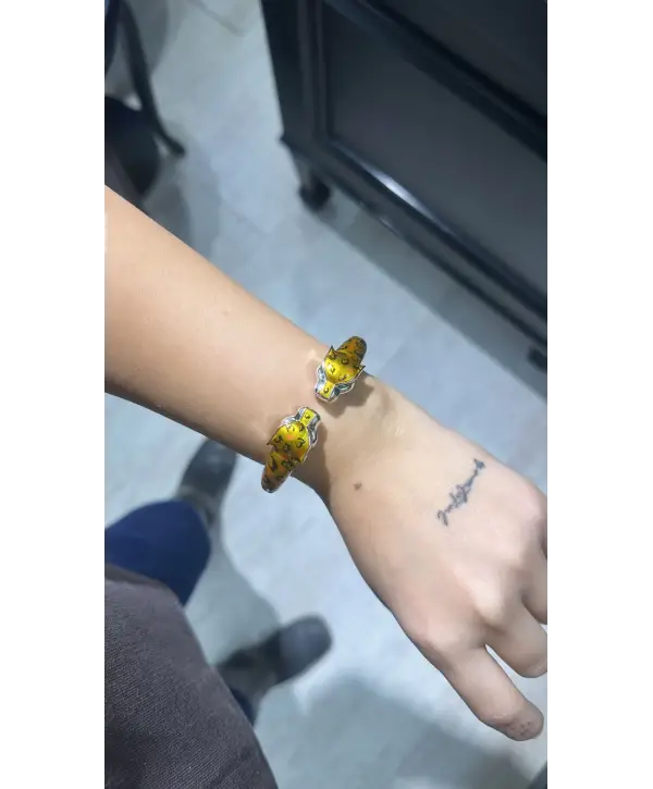 925 Ayar Gümüş Orjinal Panthere Bileklik