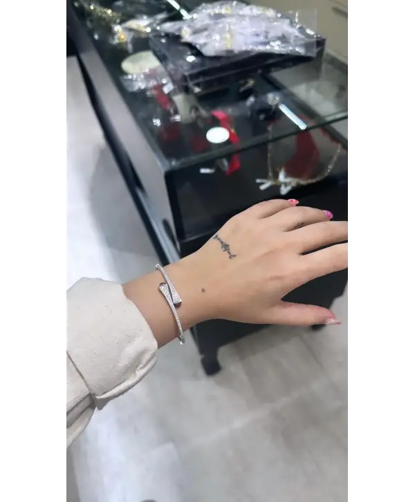 925 Ayar Gümüş Blv Orjina Marka Silver Bileklik