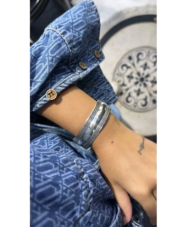 925 Ayar Gümüş Otantik Bileklik