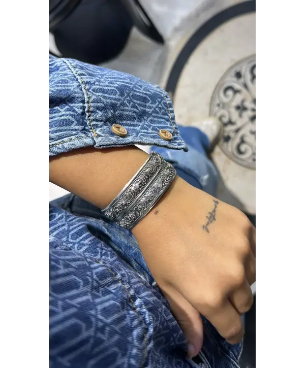 925 Ayar Gümüş Otantik Bileklik