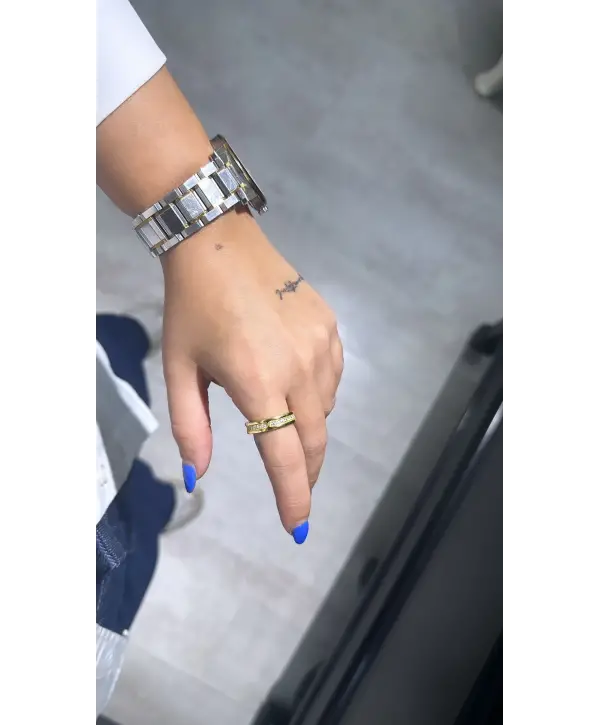 925 Ayar Gümüş Orjinal Marka Gold Yüzük