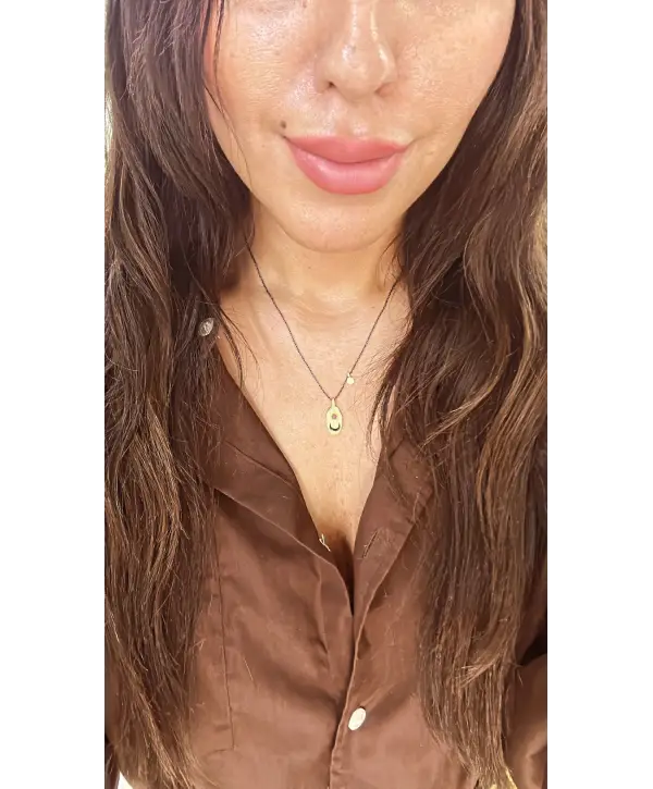 925 Ayar Gümüş Otantik Antrasit Kolye