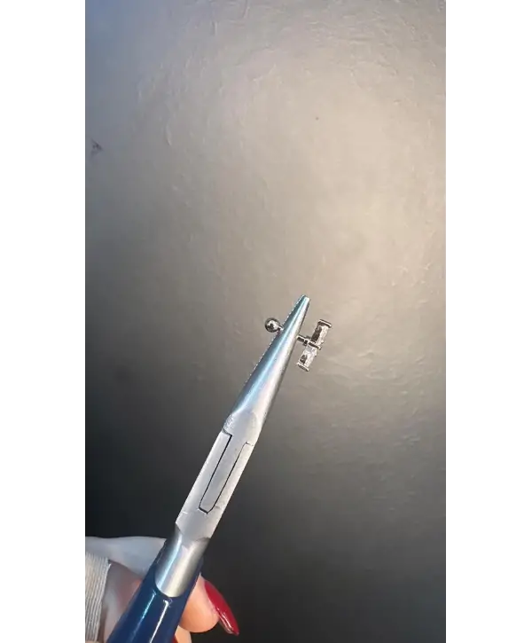 Çelik 316 L  Piercing  Silver