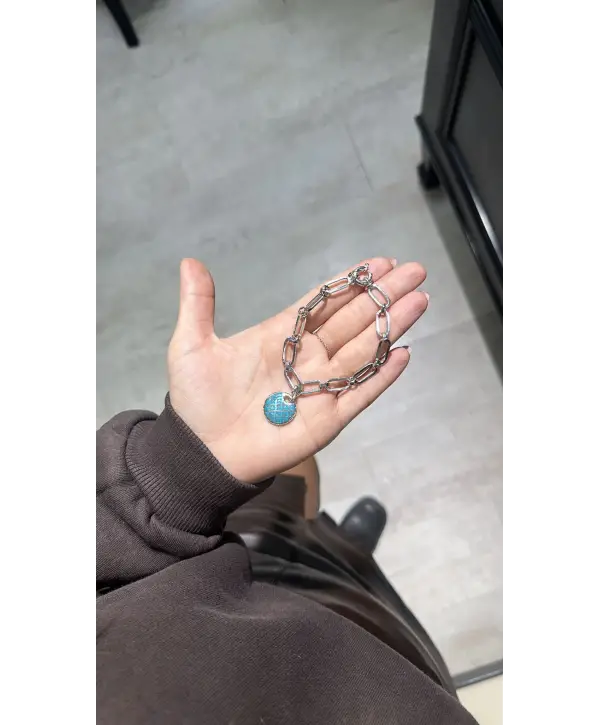 925 Ayar Gümüş Silver Orjinal Marka Bileklik