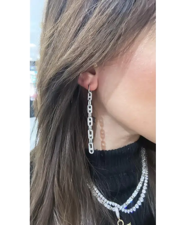 925 Ayar Gümüş Orjınal Marka Vip İthal Küpe