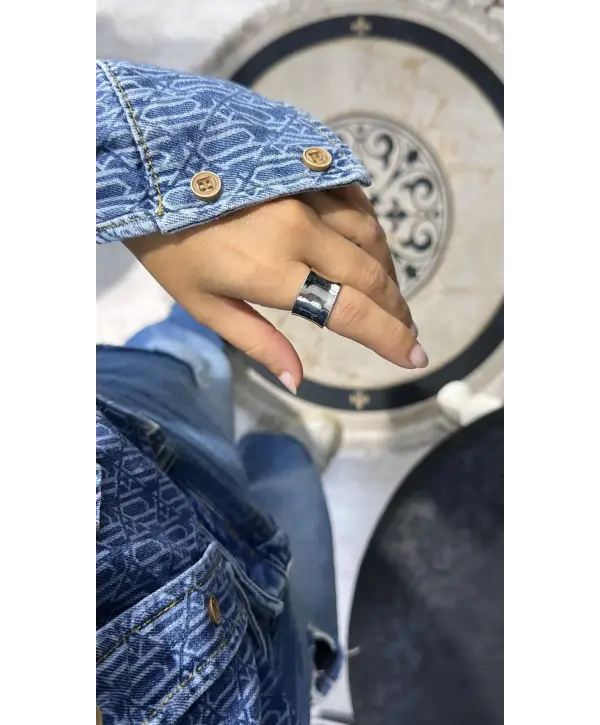 925 Ayar Gümüş Taşsız Silver Yüzük