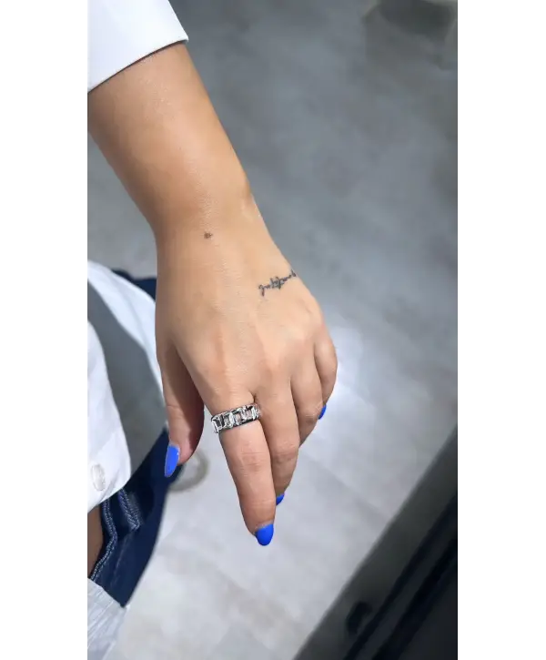 925 Ayar Gümüş Orjinal Marka İthal Sade Yüzük