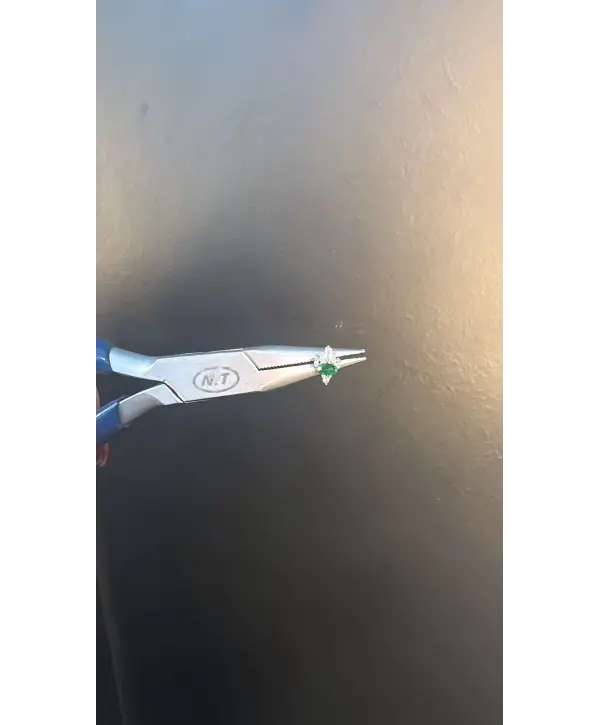 Çelik 316 L  Taşlı Piercing