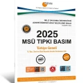 2025 MSÜ Çıkmış Sorular-Tıpkı Basım-Bire Bir ÖSYM-Tamamı Video Çözümlü