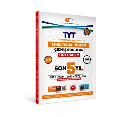SON 5 YIL TYT TIPKI BASIM ÇIKMIŞ SORULAR