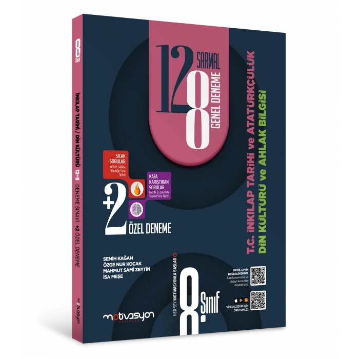 8.SINIF TC İNKILAP TARİHİ VE DİN KÜLTÜRÜ DENEMELERİ