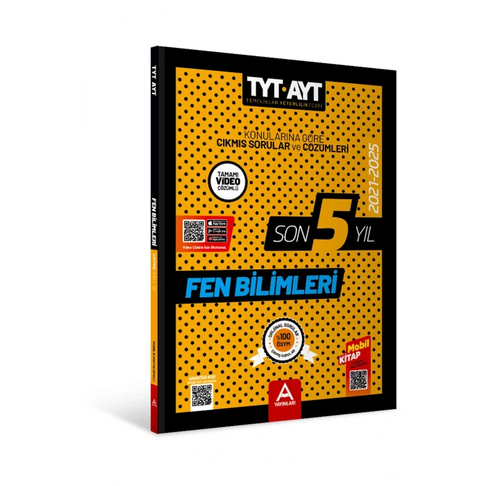 TYT-AYT SON 5 YIL FEN BİLİMLERİ ÇIKMIŞ SORULAR