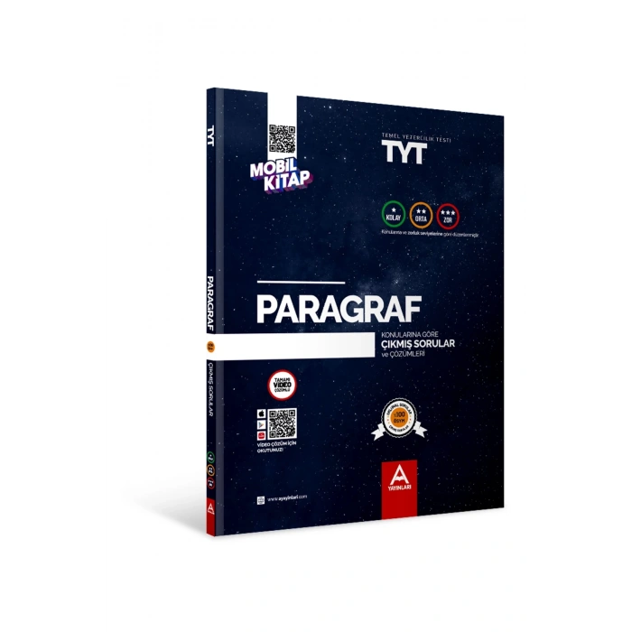 TYT Paragraf Konularına Ve Zorluk Derecesine Göre Çıkmış Sorular