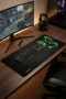 SonicTouch UltraGrand Siyah ve Neon Yeşili Kartal Dikişsiz Xxl Gaming Oyuncu Masaüstü Klavye Mouse Pad 40x90Cm