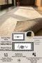 Valerine Life Mutfak Yolluğu Halısı Home Tezgah Önü Paspası İkili Kilim Takımı Döküntülere Estetik Çözüm Matı