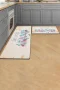 Valerine Life Mutfak Yolluğu Halısı Sweet Kitchen Krem Renk Tezgah Önü Paspası İkili Kilim Takımı Döküntülere Estetik Çözüm Matı