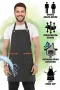Hawk Era Önlük Şef Garson Restaurant Kafe Aşçı Mutfak Barista Kuaför Siyah iş Önlüğü İki Cepli