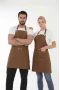 Hawk Era Önlük Şef Garson Restaurant Kafe Aşçı Mutfak Barista Kuaför Deri iş Önlüğü İki Cepli
