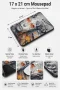 SonicTouch Valhalla Muhafızı Gri Kaymaz Taban Pürüzsüz Yüzey Dikişsiz Kenar Gamer Mouse Pad 17x21cm