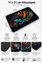 SonicTouch Ying Yang Temalı Mavi Turuncu Koi Balığı Kaymaz Dikişsiz Pürüzsüz Gamer Mouse Pad17x21cm