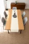 Valerine Life Runner Amerikan Servisi 40x140cm Dijital Baskılı Sıvı Geçirmez Masa Konsol Örtüsü