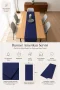 Valerine Life Runner Amerikan Servisi 40x140cm Dijital Baskılı Sıvı Geçirmez Masa Konsol Örtüsü