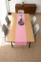 Valerine Life Runner Amerikan Servisi 40x140cm Dijital Baskılı Sıvı Geçirmez Masa Konsol Örtüsü