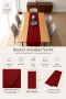 Valerine Life Runner Amerikan Servisi 40x140cm Dijital Baskılı Sıvı Geçirmez Masa Konsol Örtüsü
