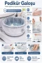 MivelaCure Pedikür Ayak Banyosu Galoşu Tek Kullanımlık Şeffaf Spa Masaj Küvet Poşeti 80x82cm 100 Ad.