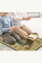 Ravabi Rug Araç İçi ve İşyeri İçin Deri Tabanlı Namazlık, Çantalı Hediyelik Seyahat Seccadesi 70x110cm 21RSD231021
