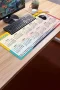 SonicTouch 2027 Takvimli Klavye Mousepad 40x90cm Sıvı Geçirmez Yüzey Kişiye isme Firmaya Özel