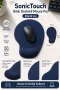 SonicTouch Bilek Destekli Mouse Pad 20x22cm Lacivert Damla Tipi Pürüzsüz Yüzey Dikişsiz Gamer Oyuncu