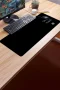 SonicTouch Dokunma Elleme Dont Touch Gamer Oyuncu Dikişsiz Sıvı Geçirmez Klavye Mouse Pad 32x70Cm