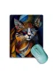 SonicTouch Dragon Li Kedi Figürlü Rengarenk Kaydırmaz Gaming Oyuncu Dikişsiz Mouse Pad17x21cm